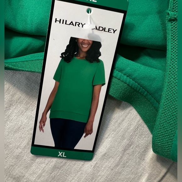 Vibrant Green Short Sleeve Women's Top - Picture 9 of 13